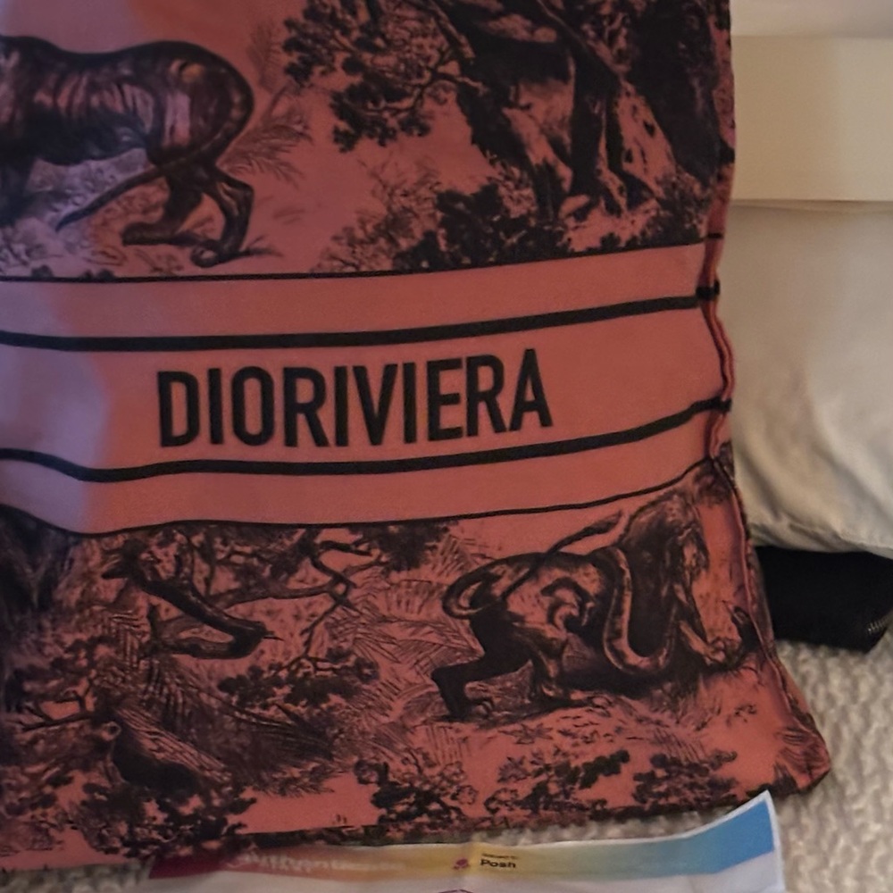 Dior Pink and Black Accessories